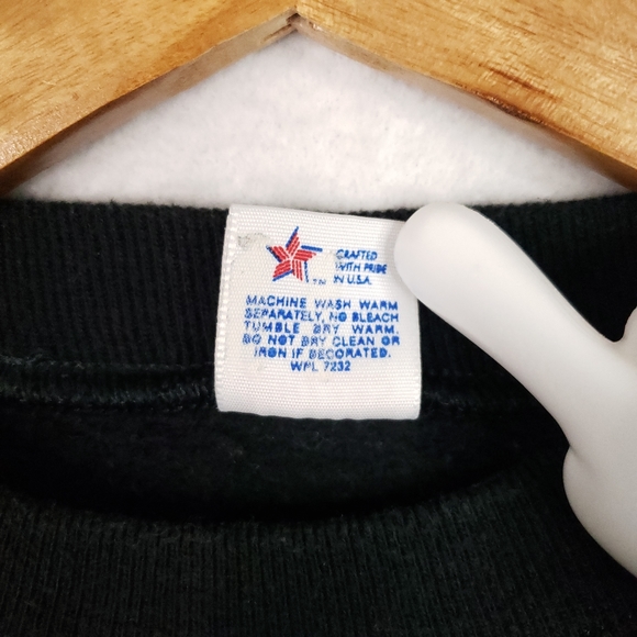 Vintage 80s 90s Jerzees Christmas Tree Crewneck Jerzees Sweatshirt Sweater Ugly - Picture 7 of 9